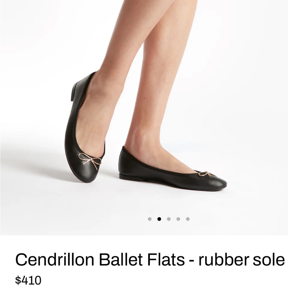 Sold Out Repetto Cendrillon Ballet Flats Black Never Worn - Picture 6 of 6